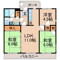 アロマレジデンスの物件間取画像